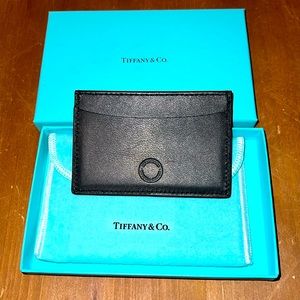 Black Tiffany & Co. wallet.